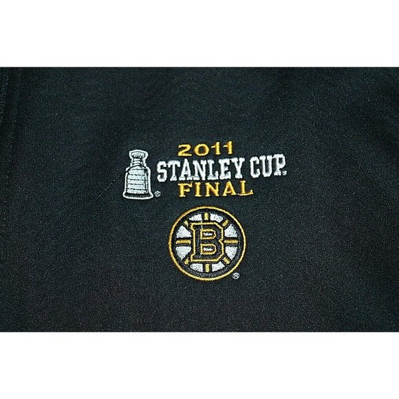 Antigua Boston Bruins 2011 Stanley Cup Final Men's Black Jacket Sz XL - Picture 8 of 11